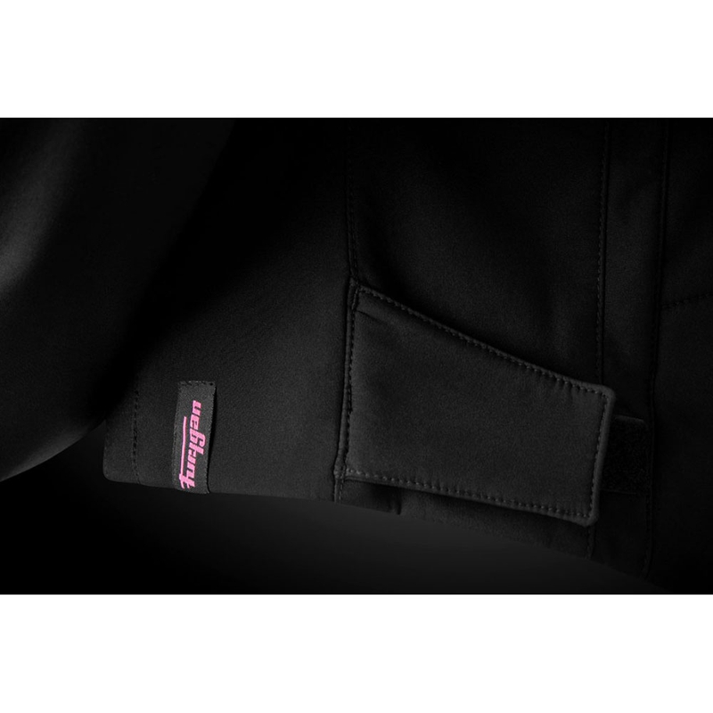 Дамско мотоциклетно яке Furygan Skye, черно-розово