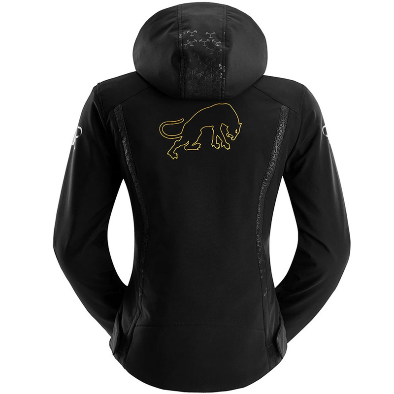 Дамско мотоциклетно яке Furygan Skye, черно-златистo