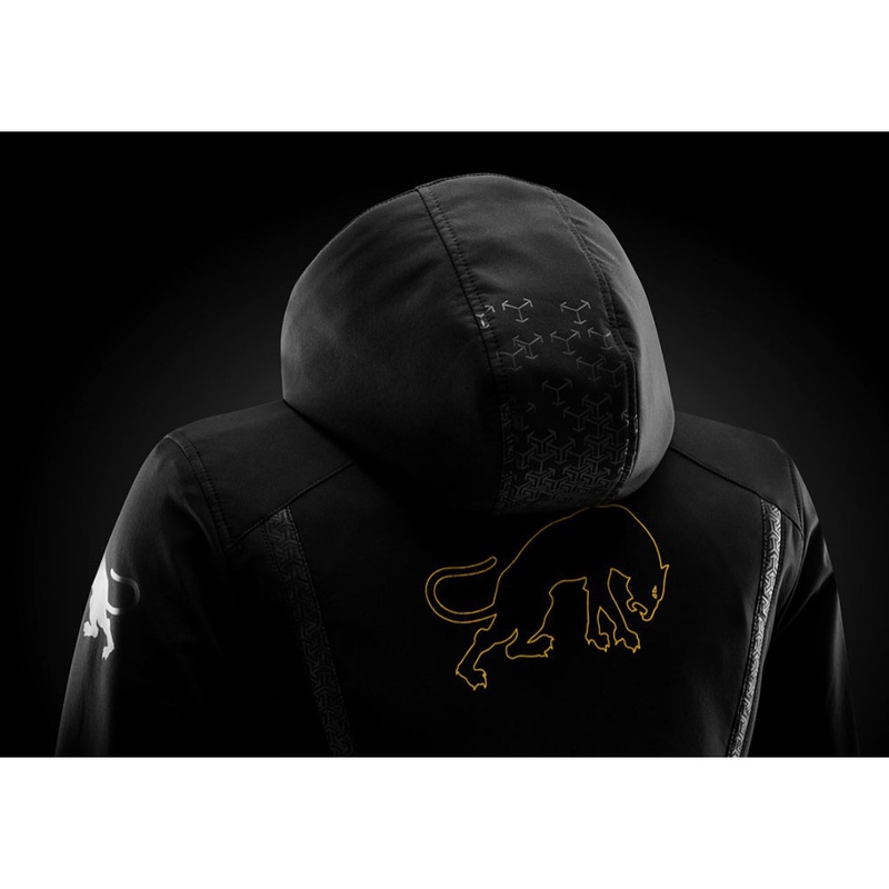 Дамско мотоциклетно яке Furygan Skye, черно-златистo