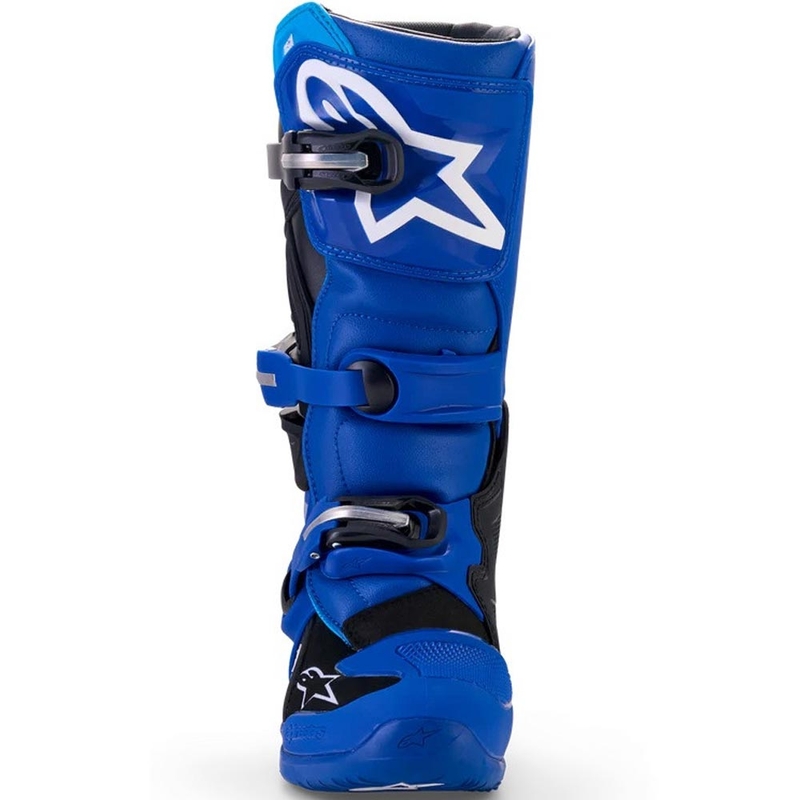 Детски мотокрос ботуши Alpinestars TECH 7 S YAMAHA, колекция синьо-бяло-черно