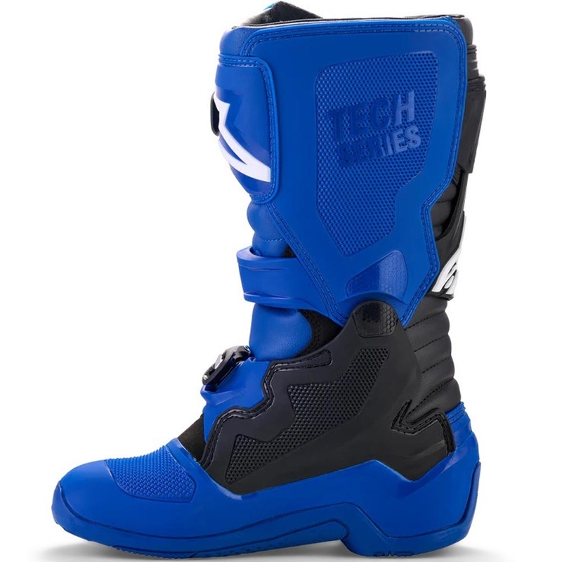 Детски мотокрос ботуши Alpinestars TECH 7 S YAMAHA, колекция синьо-бяло-черно