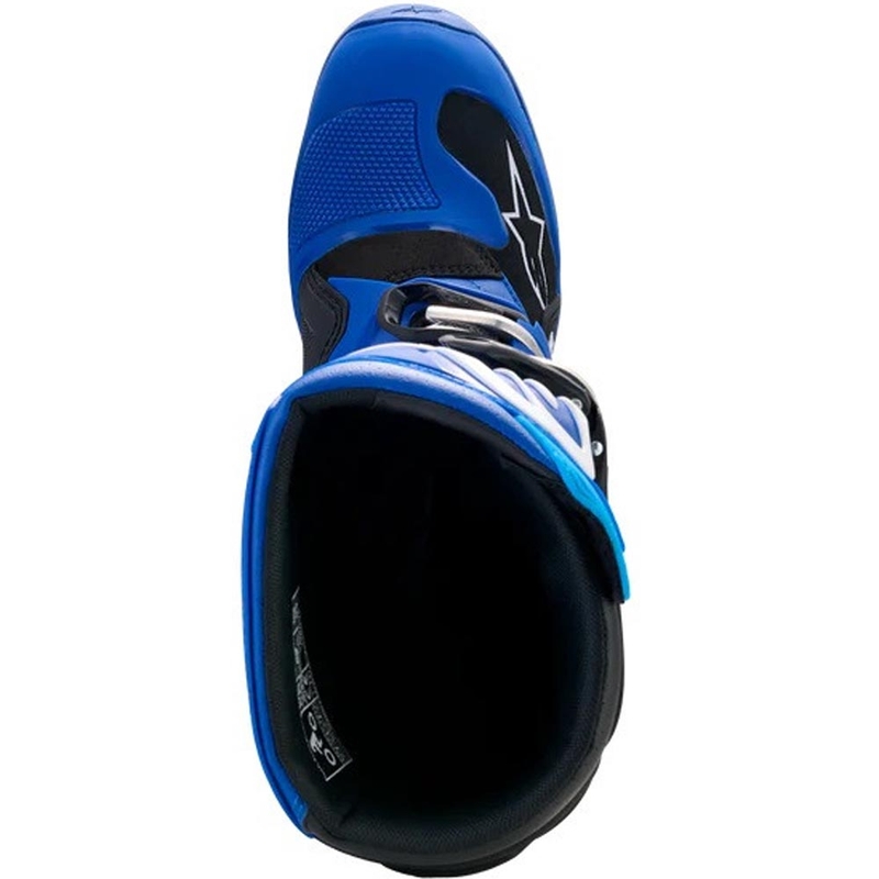Детски мотокрос ботуши Alpinestars TECH 7 S YAMAHA, колекция синьо-бяло-черно