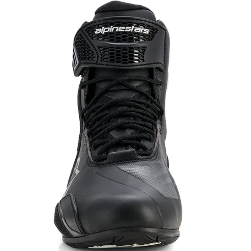 Дамски мотоциклетни ботуши Alpinestars Stella Faster-4 Drystar, черно-сребристи