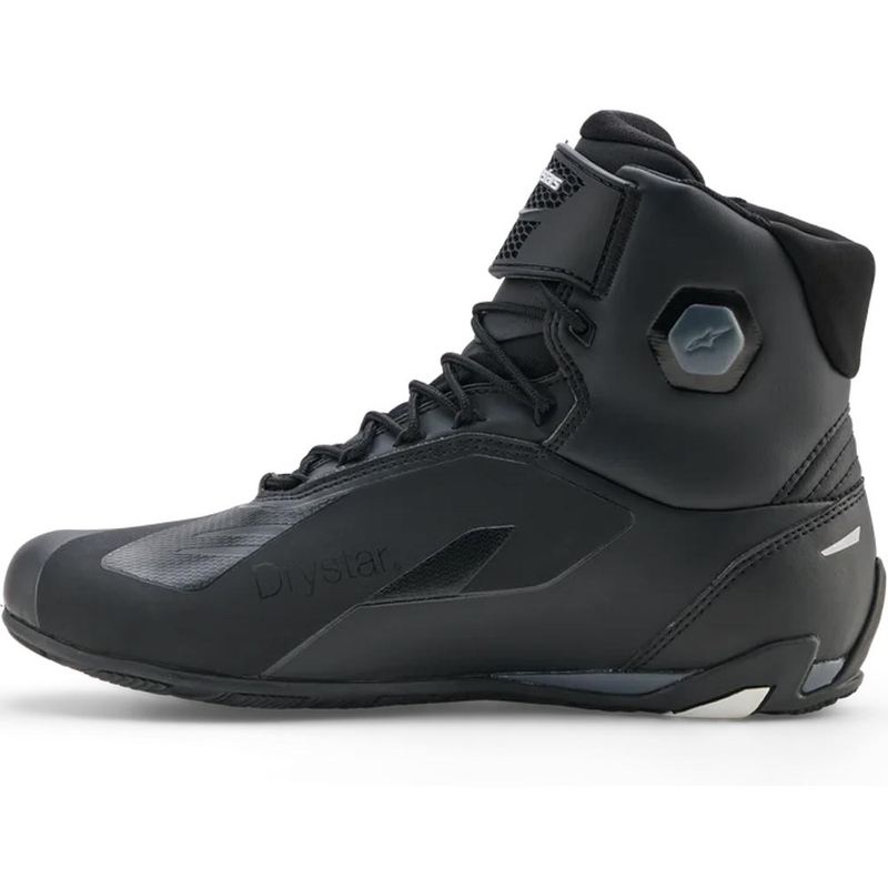 Мотоциклетни ботуши Alpinestars Faster-4 Drystar черно-тъмносиво-бели