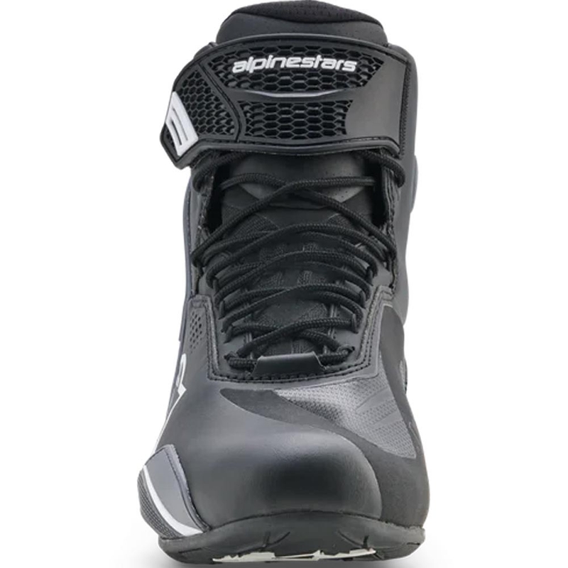 Мотоциклетни ботуши Alpinestars Faster-4 Drystar черно-тъмносиво-бели