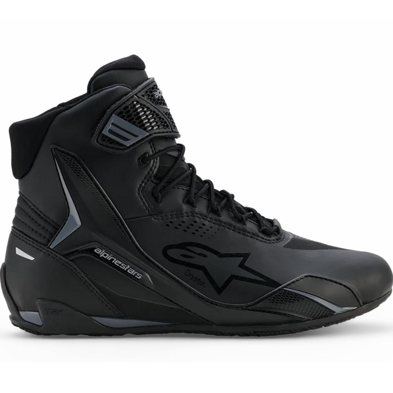 Мотоциклетни ботуши Alpinestars Faster-4 Drystar черно-тъмносиви
