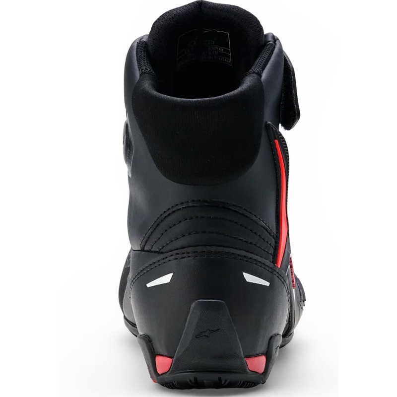 Мотоциклетни ботуши Alpinestars Faster-4 Drystar черно-флуоресцентно червено