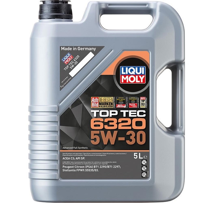 Синтетично моторно масло LIQUI MOLY Top Tec 6320 5W-30 5 л