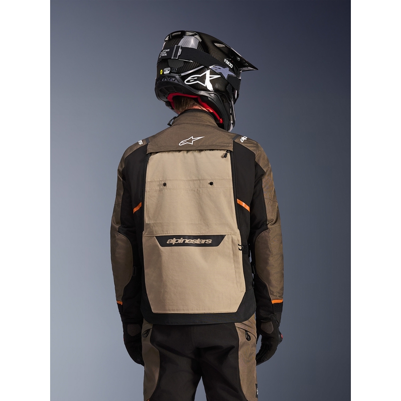 Мотоциклетно яке Alpinestars Cusco Drystar, кафяво-черно