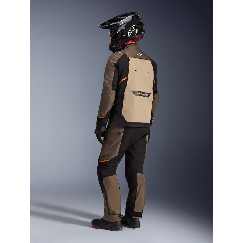 Мотоциклетно яке Alpinestars Cusco Drystar, кафяво-черно