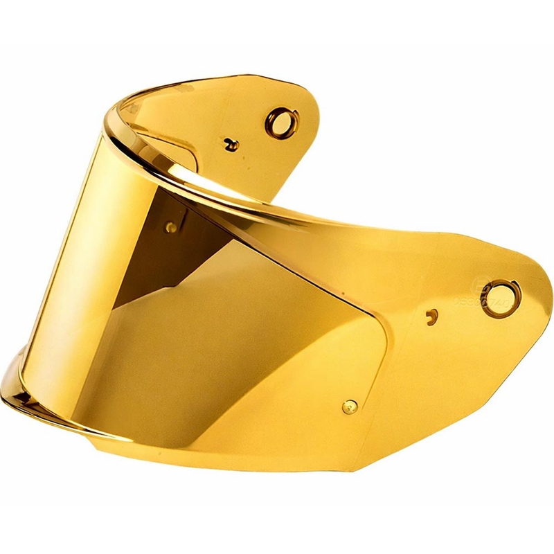 Козирка за мотоциклетни каски Cassida Integral GT 2.0/2.1, GTS 2.1 с подготовка за Pinlock REVO огледално златиста