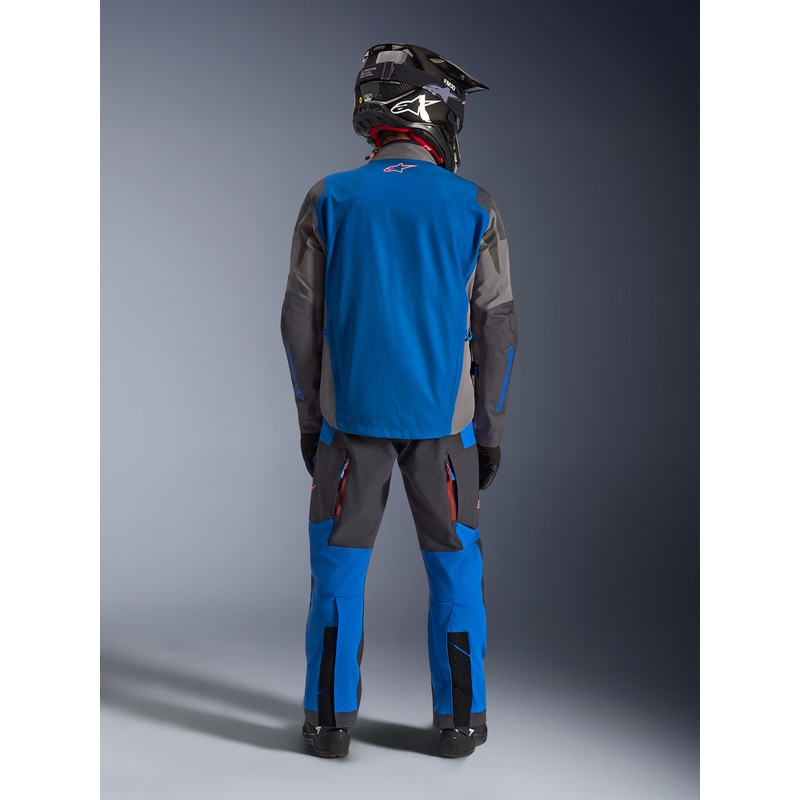 Мотоциклетно яке Alpinestars Maxdura Drystar XF, синьо-тъмносиво