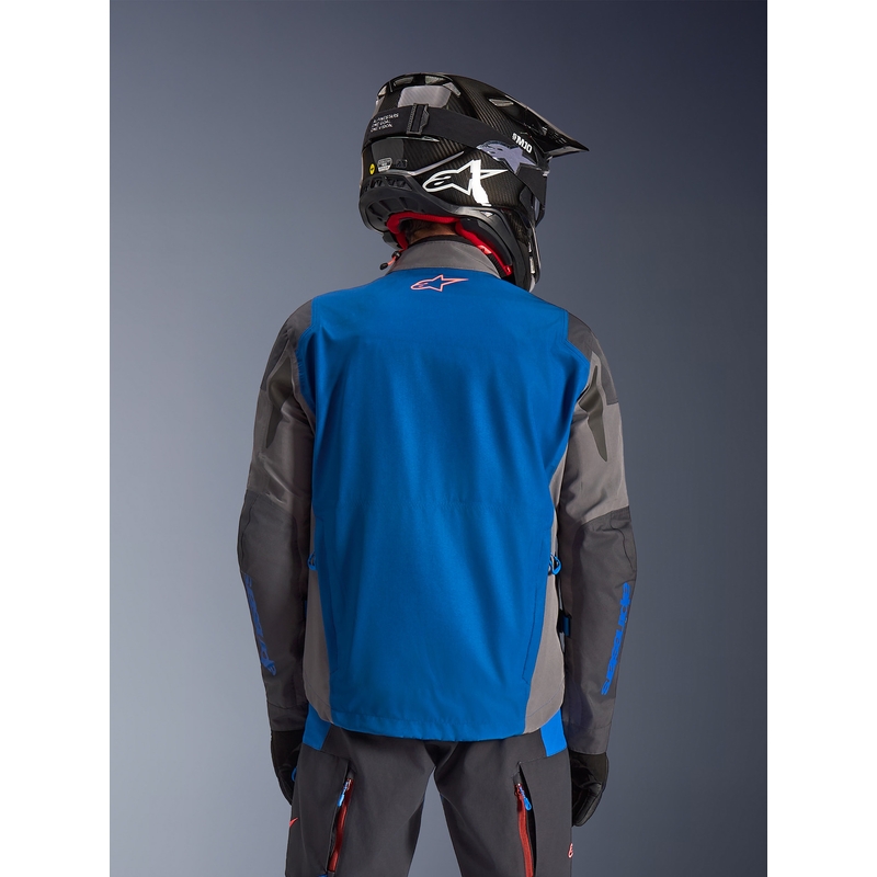 Мотоциклетно яке Alpinestars Maxdura Drystar XF, синьо-тъмносиво