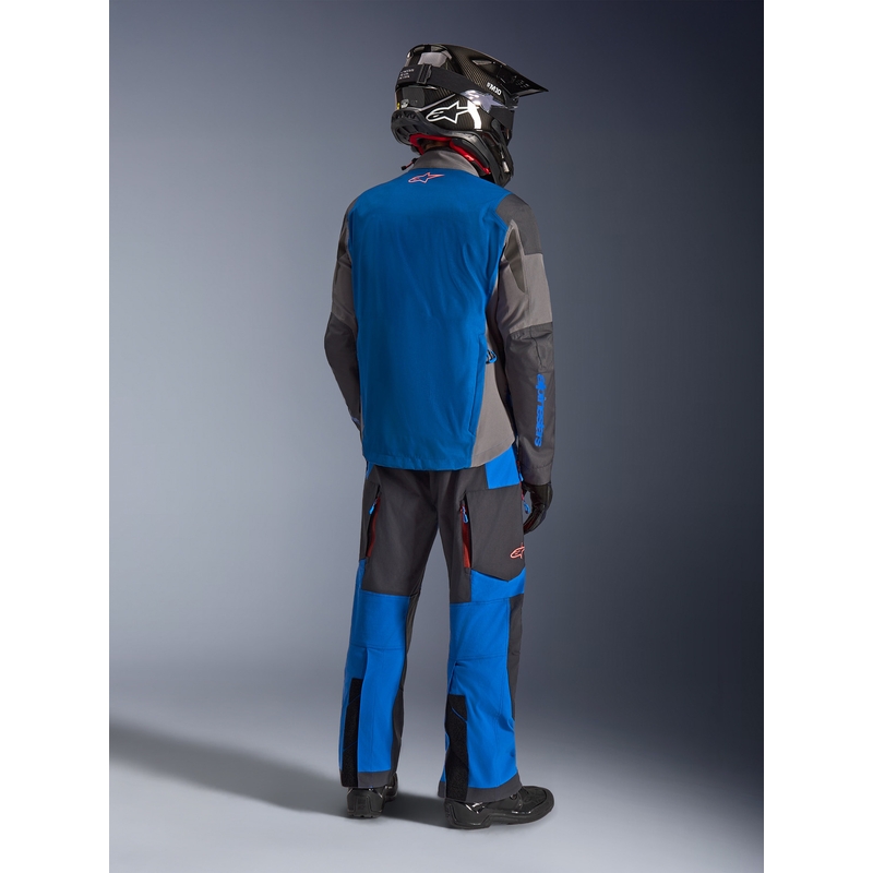 Мотоциклетно яке Alpinestars Maxdura Drystar XF, синьо-тъмносиво