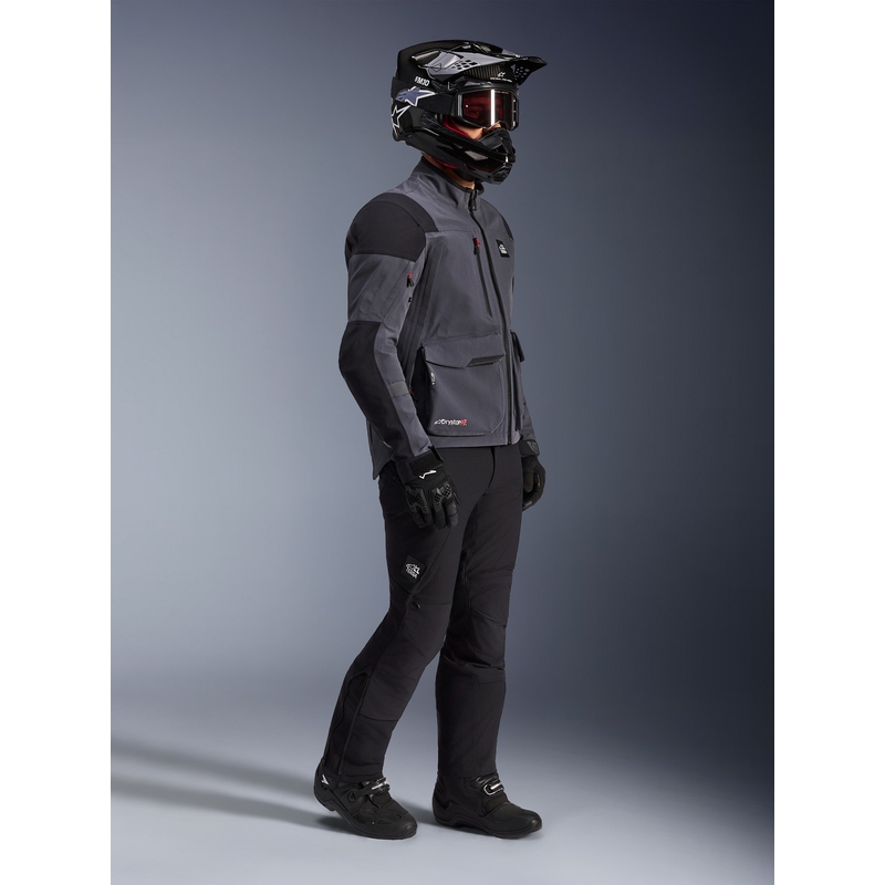 Мотоциклетно яке Alpinestars Maxdura Drystar XF, тъмносиво-черно