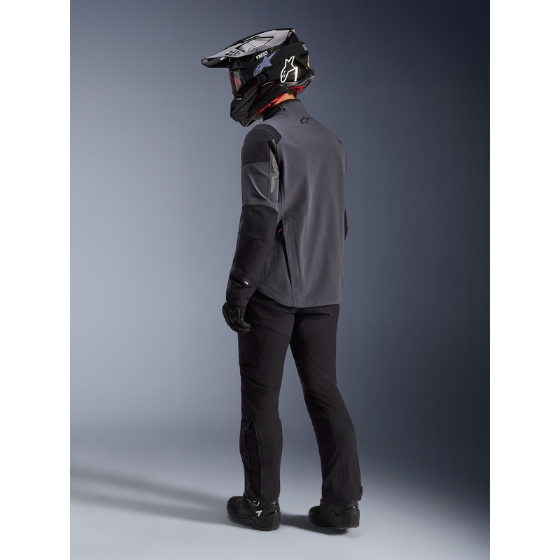 Мотоциклетно яке Alpinestars Maxdura Drystar XF, тъмносиво-черно