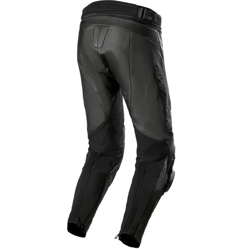 Кожени мотоциклетни панталони Alpinestars Missile 3 Airflow, черни