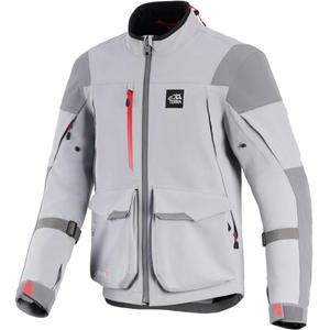 Мото яке Alpinestars Maxdura Drystar XF, светло сиво-тъмно сиво