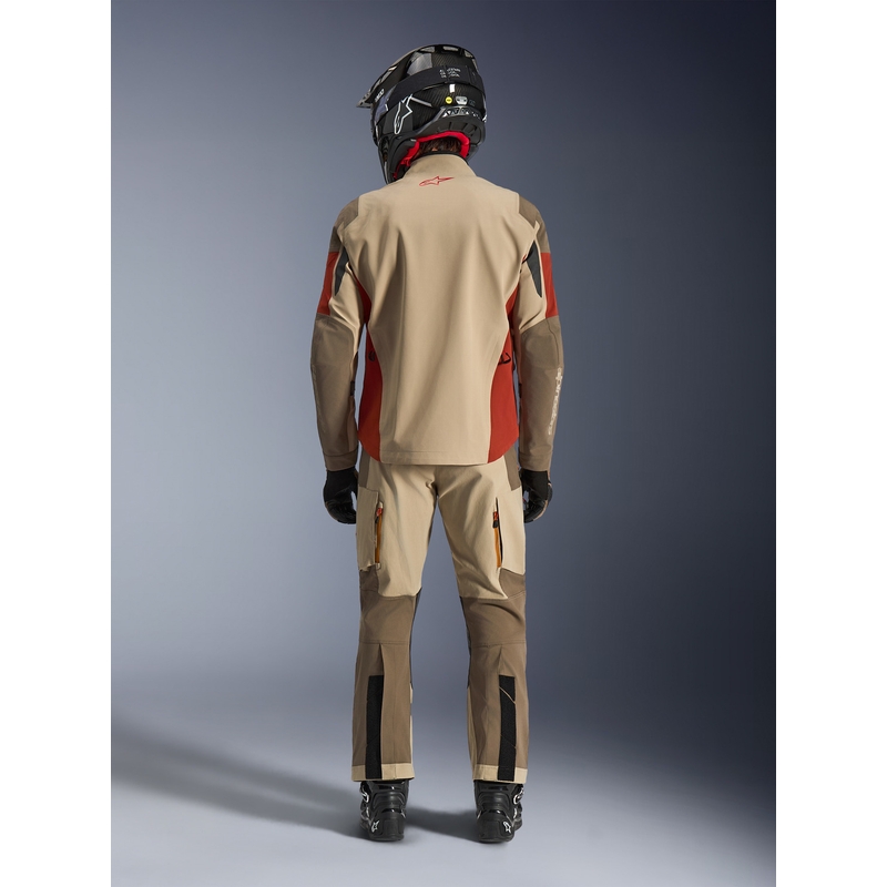 Мото яке Alpinestars Maxdura Drystar XF кафяво-оранжево