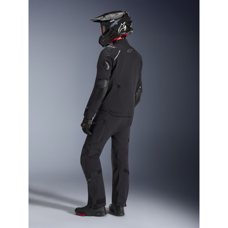 Мото яке Alpinestars Andes PRO Drystar XF черно-тъмносиво