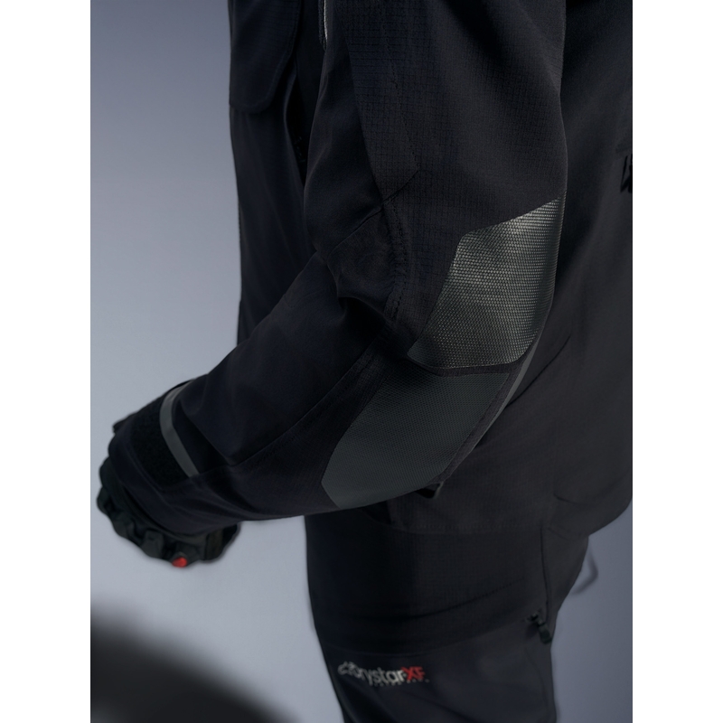 Мото яке Alpinestars Andes PRO Drystar XF черно-тъмносиво