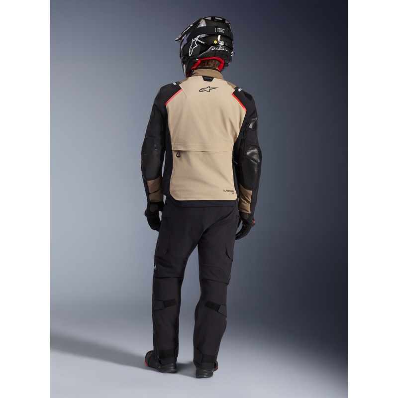 Мотоциклетно яке Alpinestars Andes PRO Drystar XF, кафяво-черно-оранжево