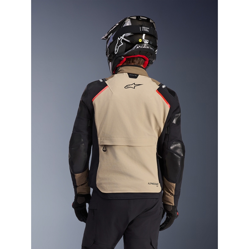 Мотоциклетно яке Alpinestars Andes PRO Drystar XF, кафяво-черно-оранжево