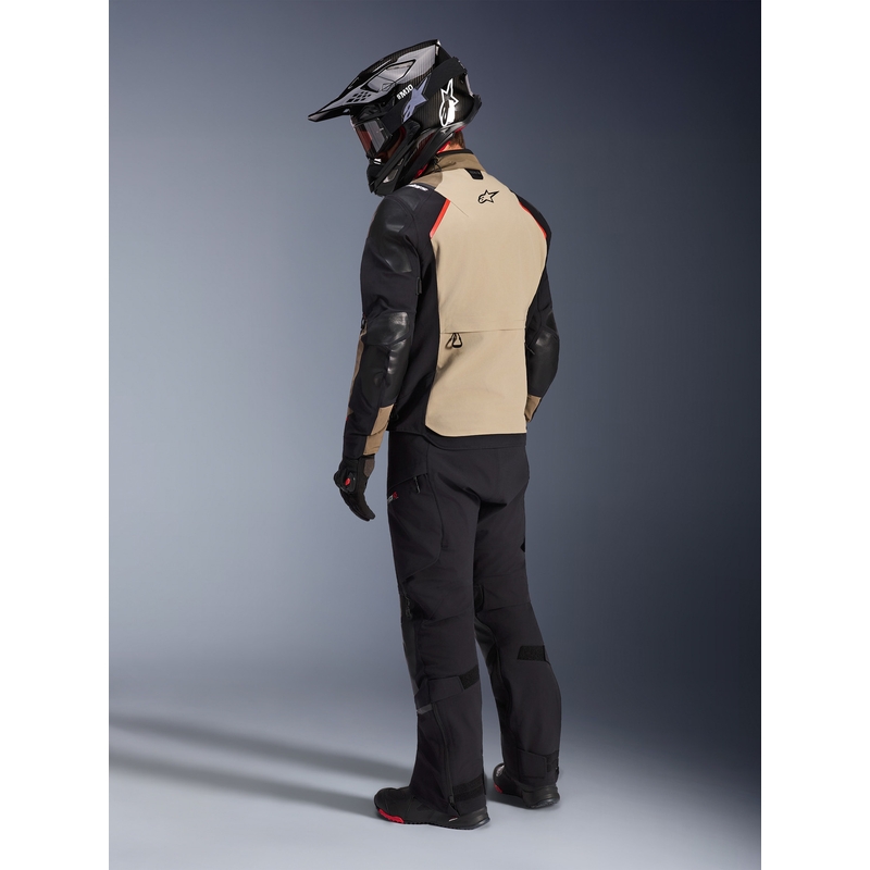 Мотоциклетно яке Alpinestars Andes PRO Drystar XF, кафяво-черно-оранжево
