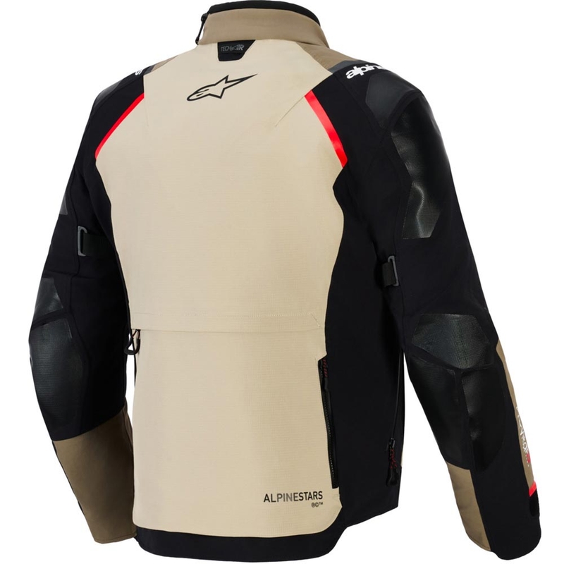 Мотоциклетно яке Alpinestars Andes PRO Drystar XF, кафяво-черно-оранжево