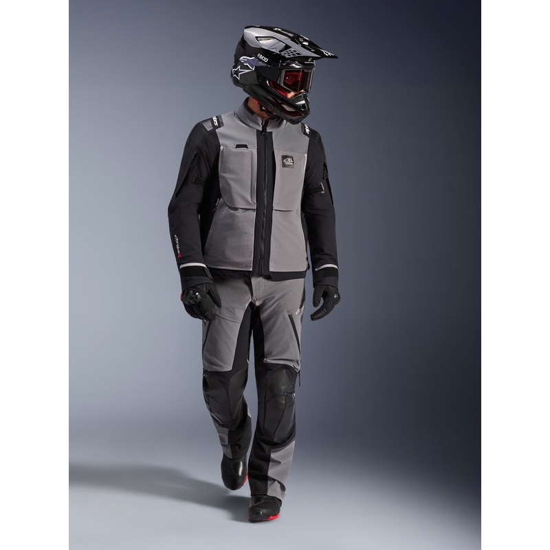 Мотоциклетно яке Alpinestars Andes PRO Drystar XF, тъмносиво-черно