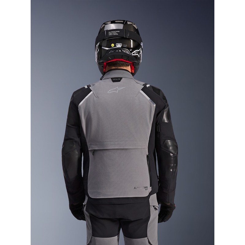 Мотоциклетно яке Alpinestars Andes PRO Drystar XF, тъмносиво-черно
