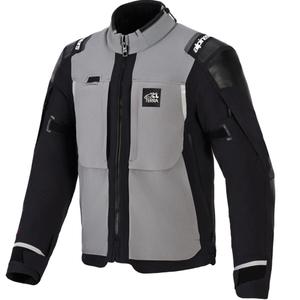Мотоциклетно яке Alpinestars Andes PRO Drystar XF, тъмносиво-черно