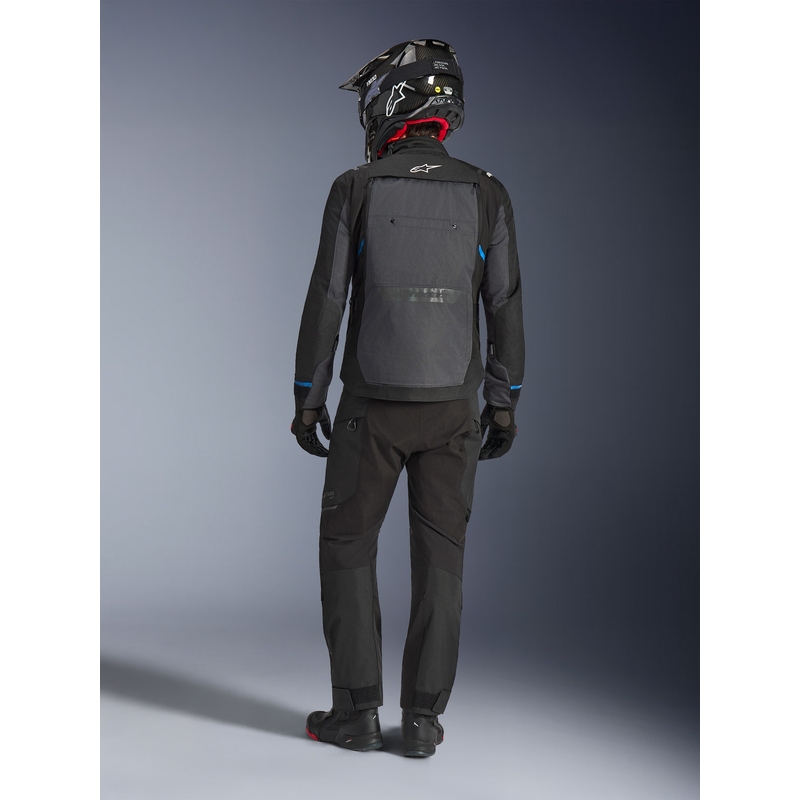 Мотоциклетно яке Alpinestars Cusco Drystar, черно-тъмносиво