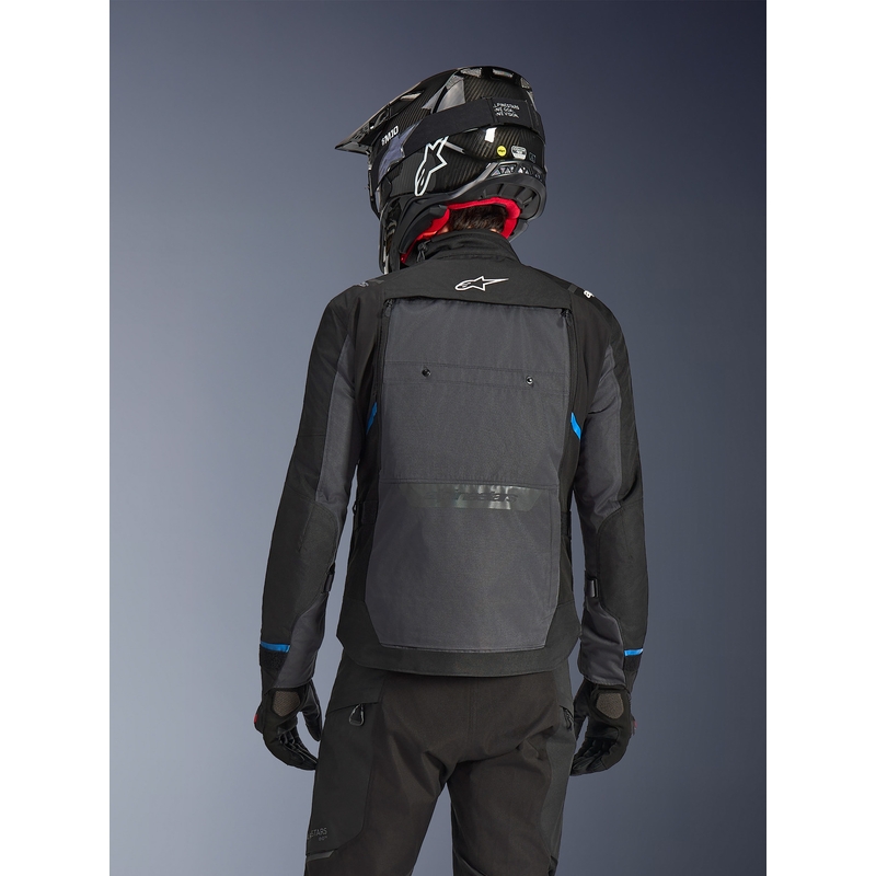 Мотоциклетно яке Alpinestars Cusco Drystar, черно-тъмносиво