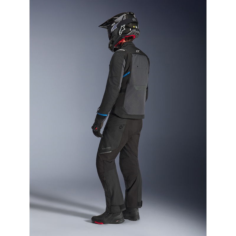 Мотоциклетно яке Alpinestars Cusco Drystar, черно-тъмносиво