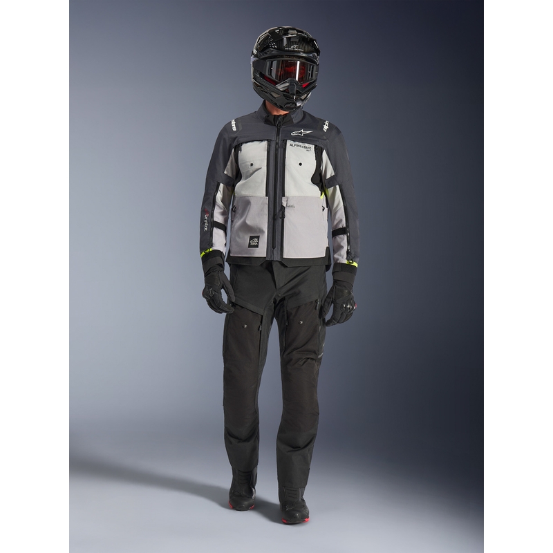 Мотоциклетно яке Alpinestars Cusco Drystar, светло сиво-светло синьо-тъмно синьо
