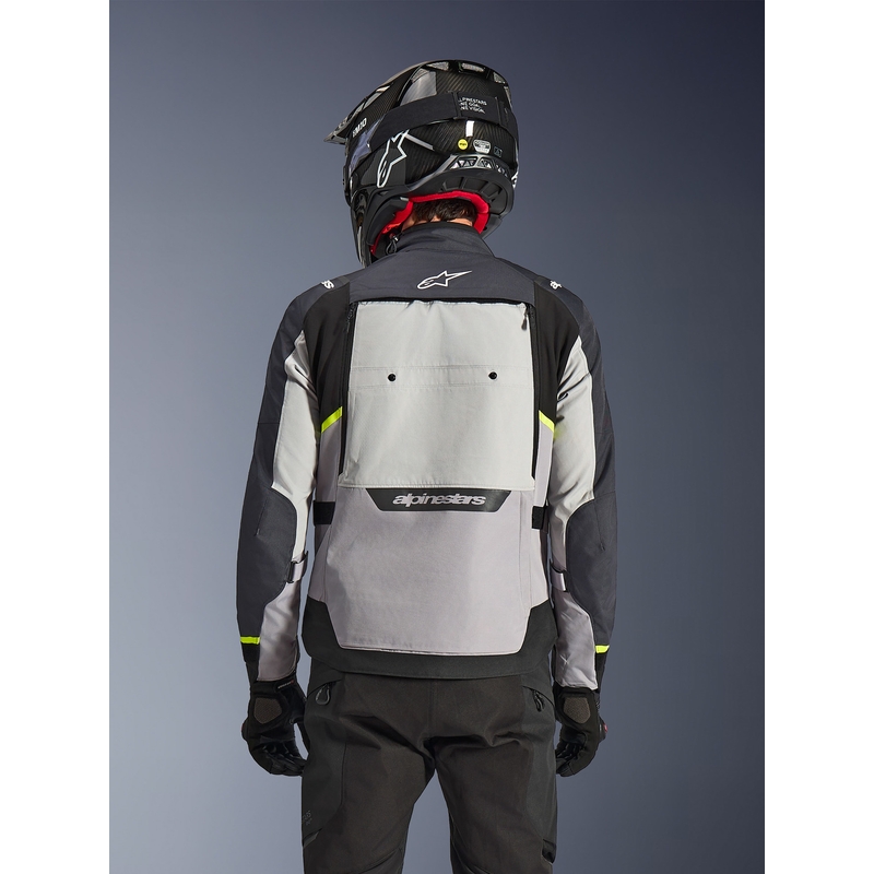 Мотоциклетно яке Alpinestars Cusco Drystar, светло сиво-светло синьо-тъмно синьо
