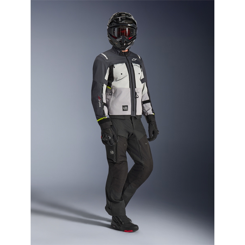 Мотоциклетно яке Alpinestars Cusco Drystar, светло сиво-светло синьо-тъмно синьо