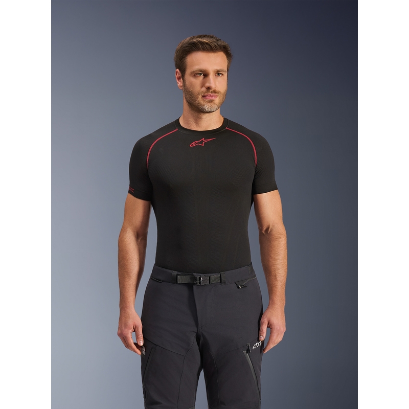 Мото панталони Alpinestars Andes PRO Drystar XF черно-тъмносиво