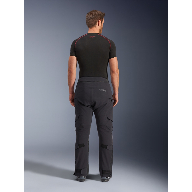 Мото панталони Alpinestars Andes PRO Drystar XF черно-тъмносиво
