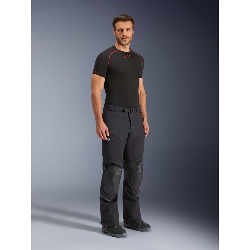 Мото панталони Alpinestars Andes PRO Drystar XF черно-тъмносиво