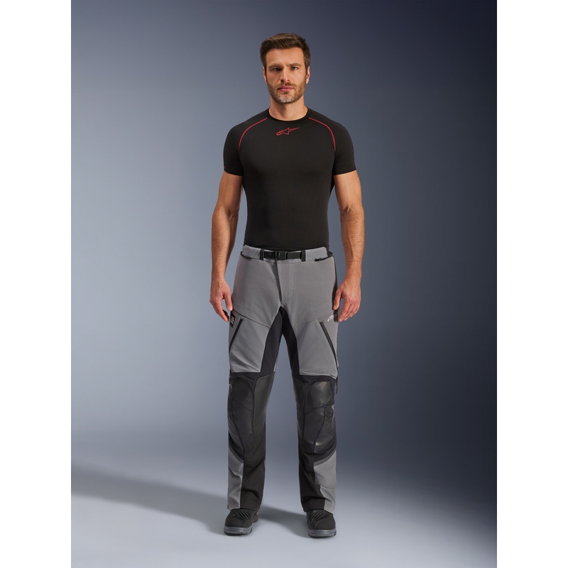 Мото панталон Alpinestars Andes PRO Drystar XF, тъмносиво-черен