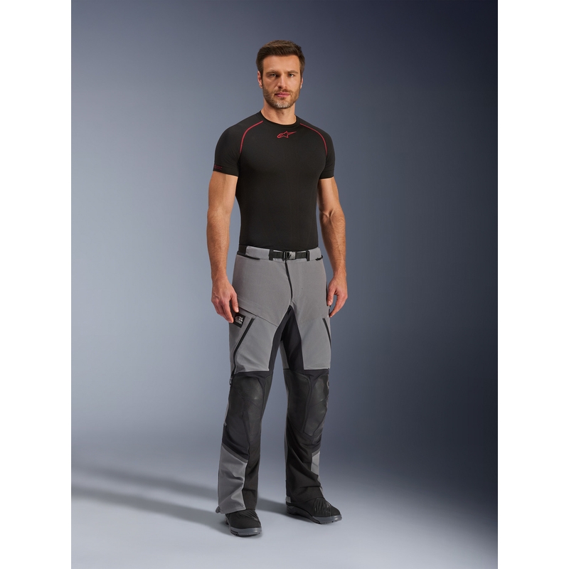 Мото панталон Alpinestars Andes PRO Drystar XF, тъмносиво-черен