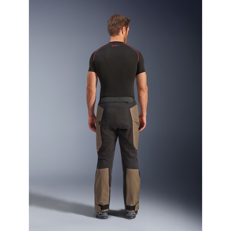 Мотоциклетни панталони Alpinestars Cusco Drystar кафяво-черни