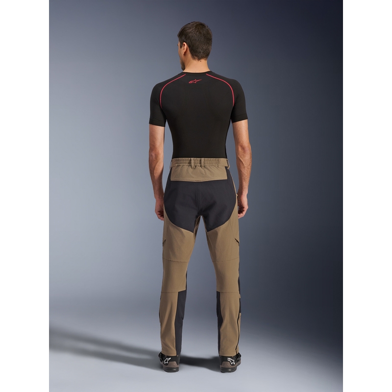 Мотоциклетни панталони Alpinestars Explore AST, кафяво-черни