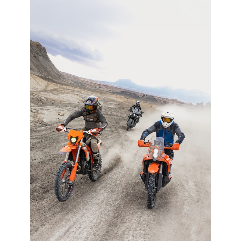 Мотоциклетни панталони Alpinestars Maxdura Dual, синьо-тъмносиво-оранжеви