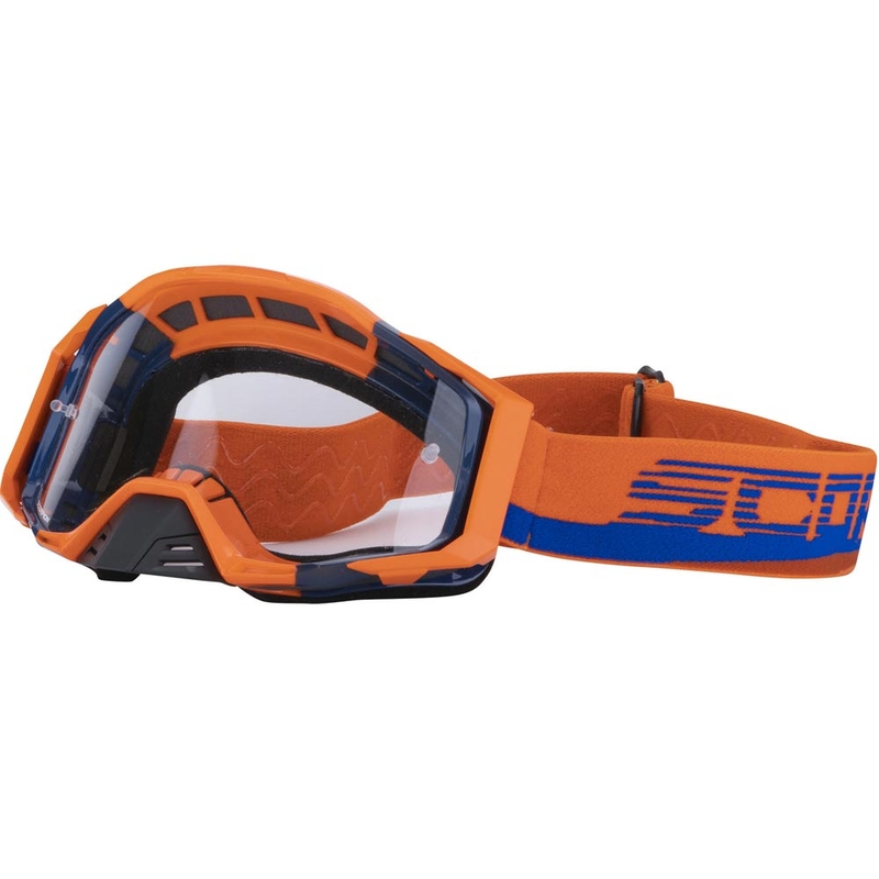 Очила за мотокрос Scorpion MX Mask оранжево-сини
