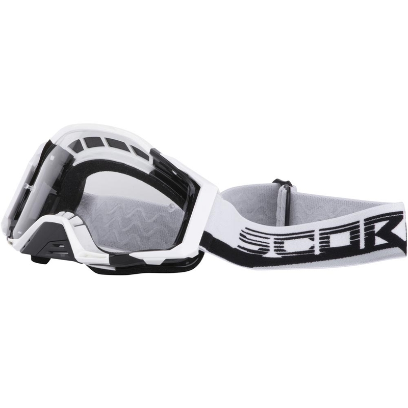 Мотокрос очила Scorpion MX Mask, бяло-черни