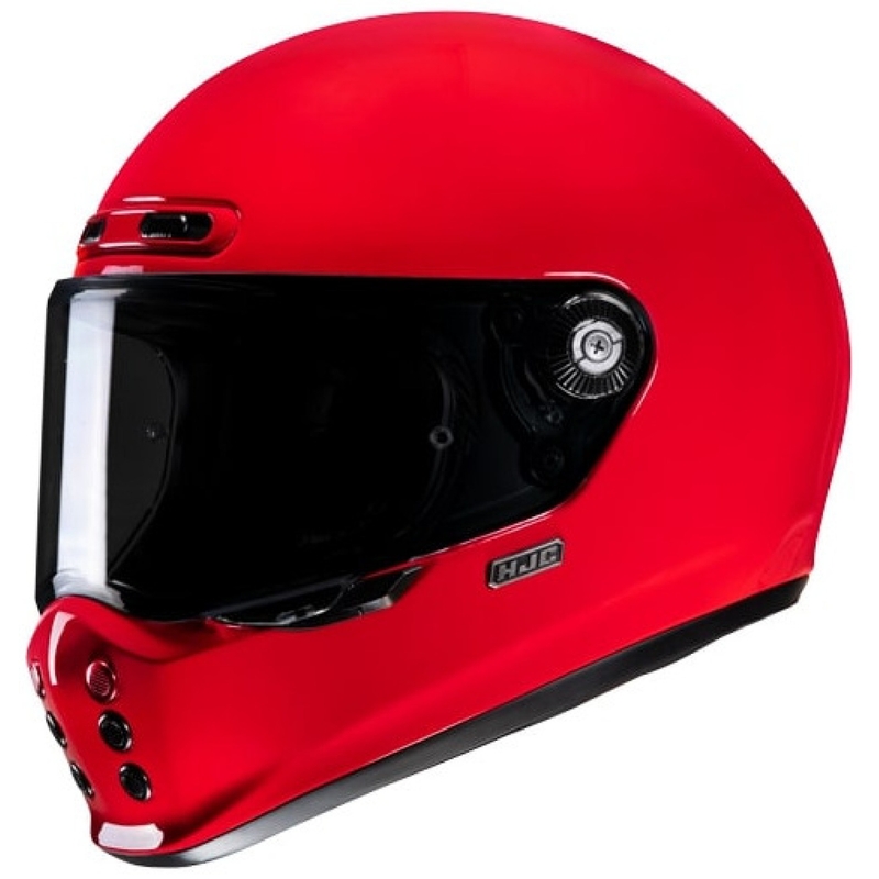 Интегрална мотоциклетна каска HJC V10 Solid red