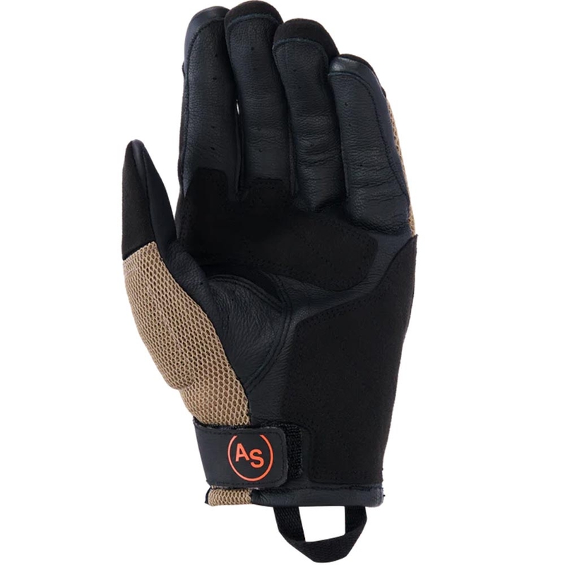 Мото ръкавици Alpinestars Manti Air, тъмно каки-черно-флуоресцентно оранжево